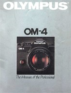 Olympus OM-4 Brochure